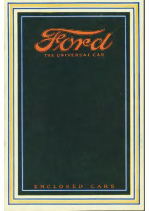 1915 Ford Enclosed Cars