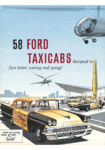 1958 Ford Taxi Cab