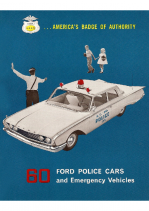1960 Ford Police Car