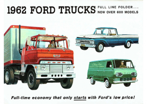 1962 Ford Trucks