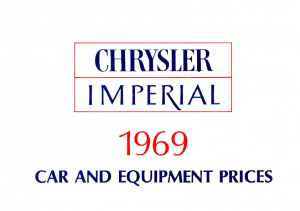 1969 Chrysler Prices