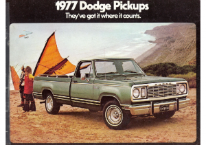 1977 Dodge Pickups