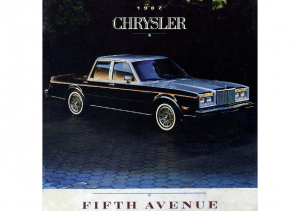 1987 Chrysler Fifth Avenue