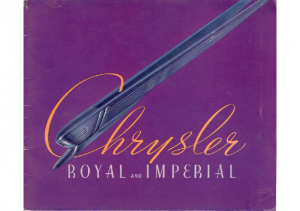 1937 Chrysler Royal and Imperial