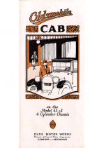1923 Oldsmobile 43A Cab