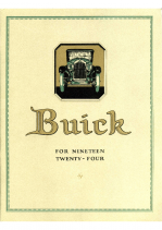 1924 Buick Full Line