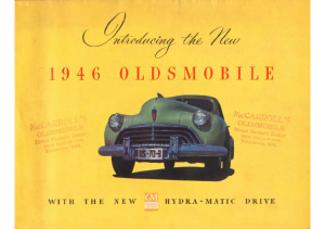 1946 Oldsmobile Intro