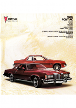 1976 Pontiac Full Line Prestige