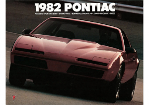 1982 Pontiac Full Line