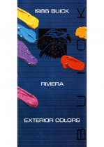 1986 Buick Riviera Exterior Colors