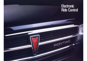 1987 Pontiac Delco Electonic Ride Control