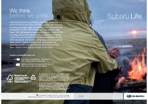 2010 Subaru Life Book