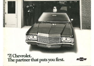 1971 Chevrolet Police Cars