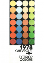 1978 Chevrolet Exterior Colors