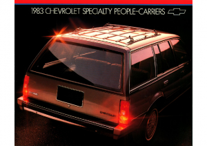 1983 Chevrolet Specialty People-Carriers