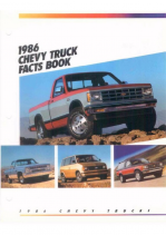1986 Chevrolet Trucks Fact Book