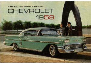 1958 Chevrolet Foldout