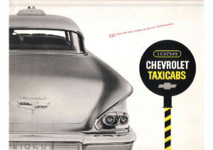 1958 Chevrolet Taxi