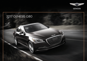 2017 Genesis G80