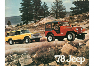 1978 Jeep Full Line