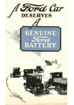 1923 Ford Battery Folder