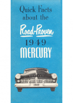 1949 Mercury Quick Facts