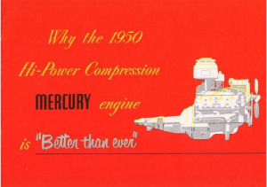 1950 Mercury Engine