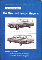 1960 Ford Falcon Wagons