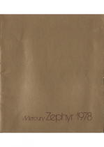 1978 Mercury Zephyr Prestige