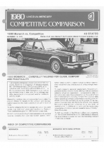 1980 Mercury Monarch Comparison