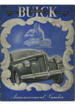 1940 Buick Announcement