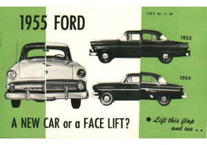 1955 Chevrolet vs Ford Booklet