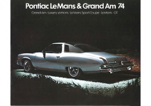 1974 Pontiac LeMans & Grand Am (Cdn)