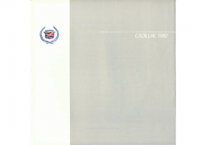1987 Cadillac Full Line (Cdn)