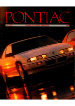 1989 Pontiac Full Line Prestige