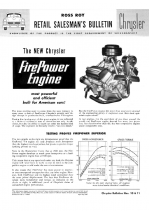 1951 Chrysler FirePower Advantages