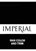 1968 Imperial Color & Trim