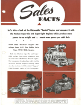 1949 Hudson July Sales Facts Hudson vs Oldsmobile Engines