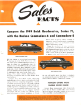 1949 Hudson March Sales Facts Hudson vs Buick Roadmaster