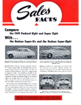 1949 Hudson March Sales Facts Hudson vs Packard