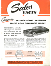 1949 Hudson September Sales Facts Compare Hudson Features