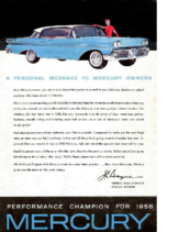 1958 Mercury Message