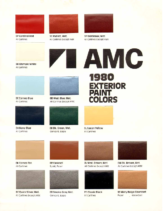 1980 AMC Color Chart